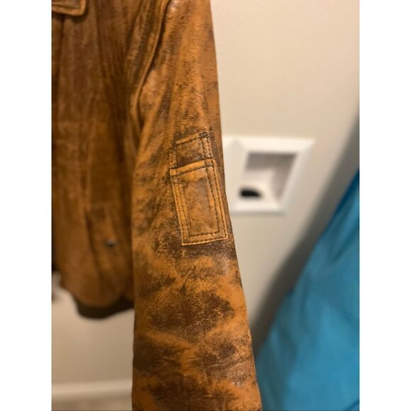 Vintage Etienne Premier size 42 Geniune Learher bomber jacket - Picture 8 of 11